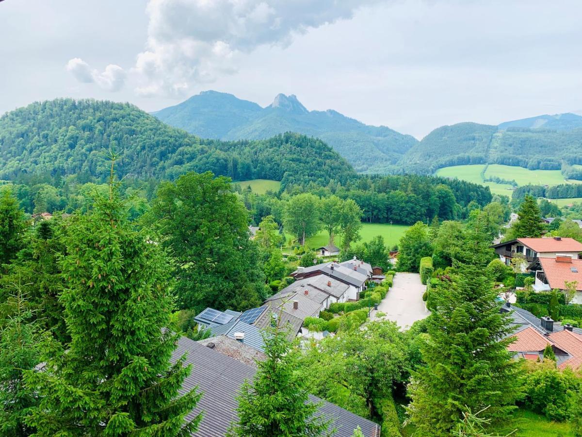 Ferienwohnung Buchenblick Strobl Exterior foto